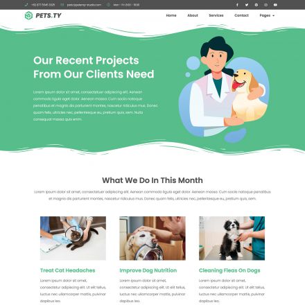 ThemeForest Pets.Ty