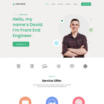 ThemeForest Portosia