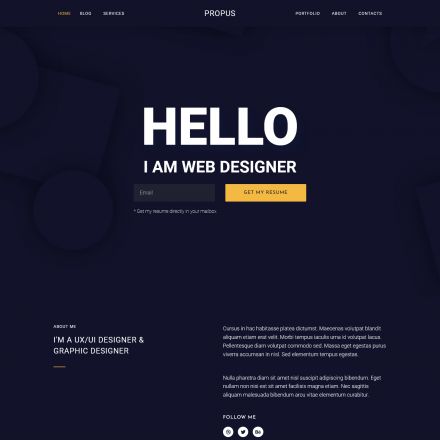 ThemeForest Propus