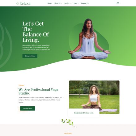 ThemeForest Relaxa