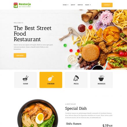 ThemeForest Restorja