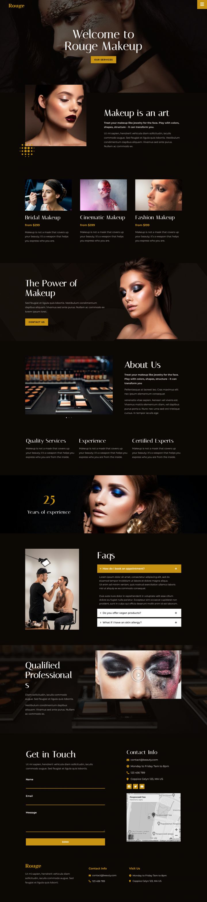 WordPress шаблон ThemeForest Rouge