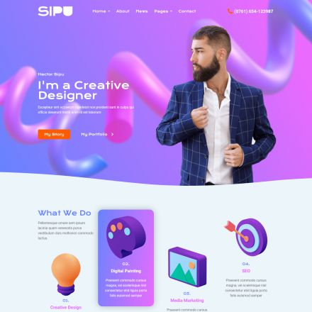 ThemeForest Sipu