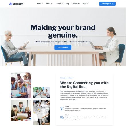 ThemeForest SociaBuff