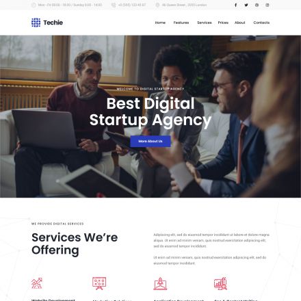 ThemeForest Techie