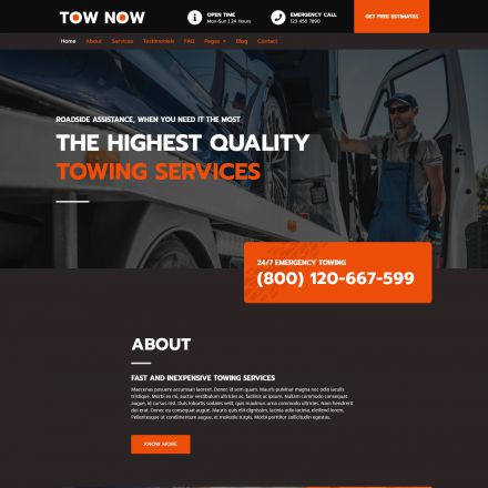 ThemeForest Tow Now