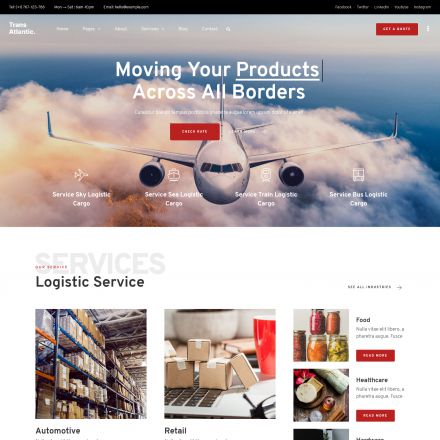 ThemeForest Trans Atlantic