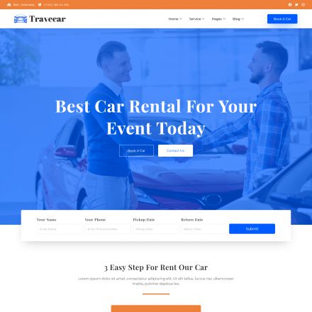 ThemeForest Travecar