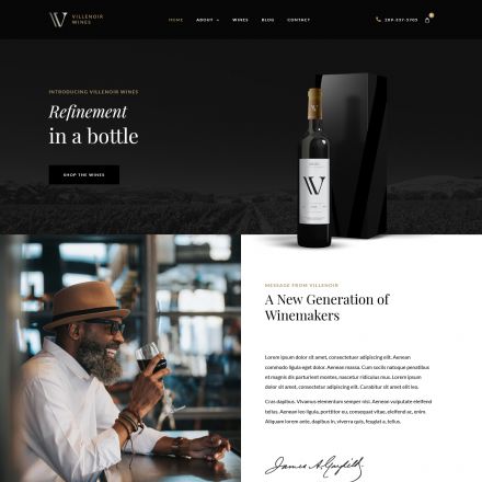 ThemeForest Villenoir