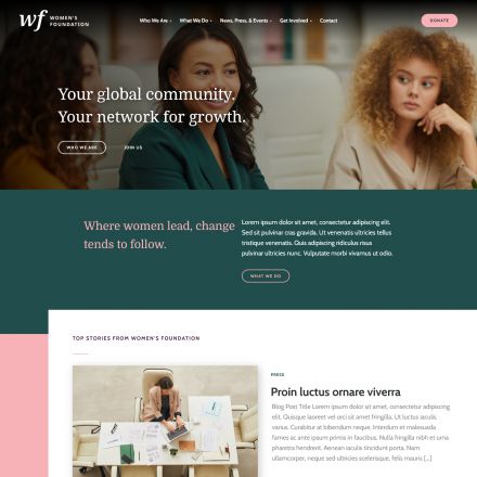 ThemeForest Womens Foundation