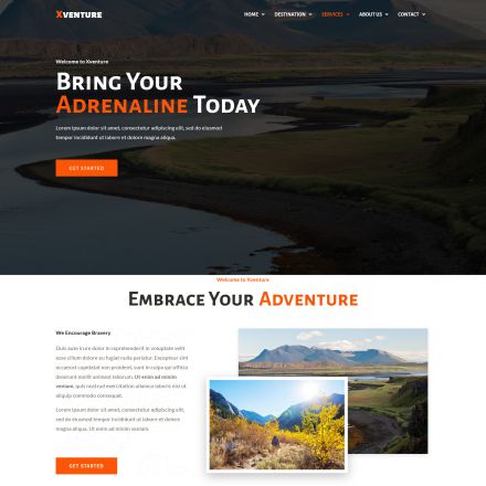 ThemeForest Xventure