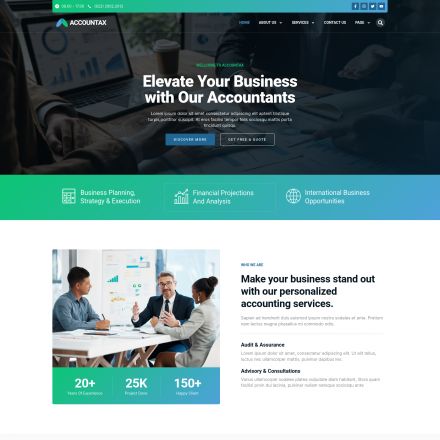 ThemeForest Accountax