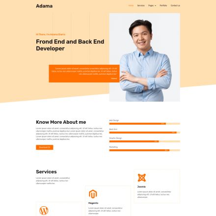 ThemeForest Adama