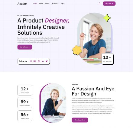 ThemeForest Aevine