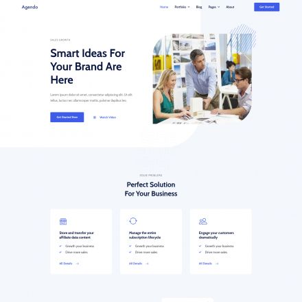 ThemeForest Agendo