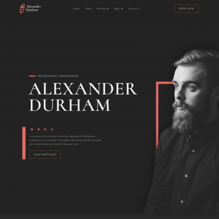 ThemeForest Alexander Durham