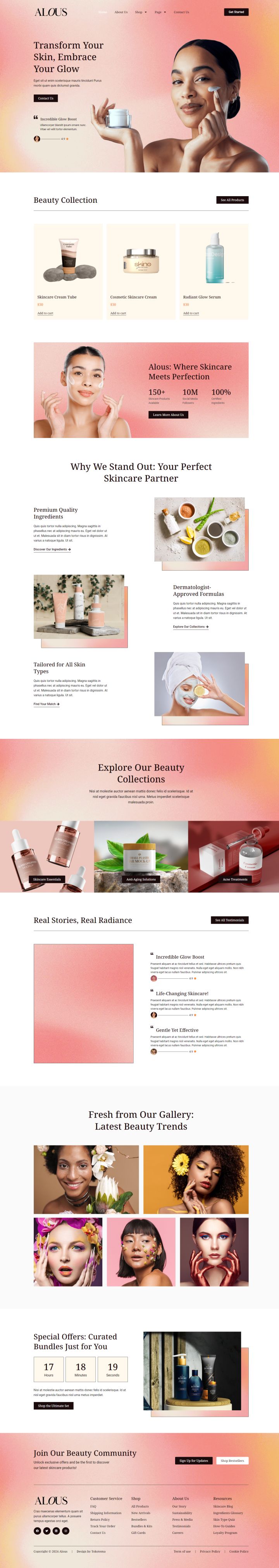 WordPress шаблон ThemeForest Alous