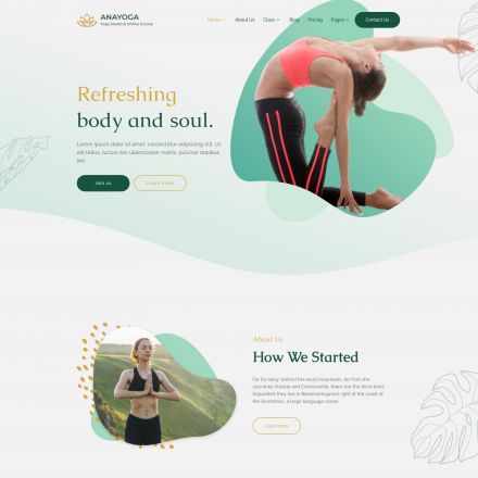 ThemeForest Anayoga