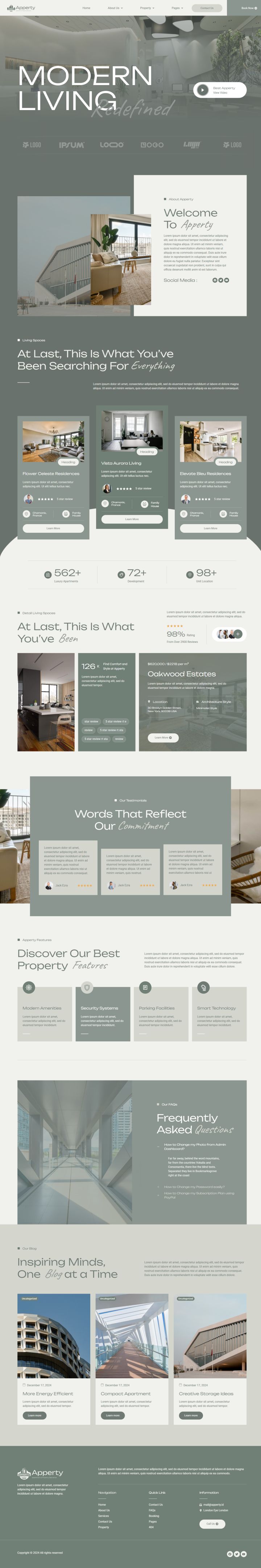 WordPress шаблон ThemeForest Apperty