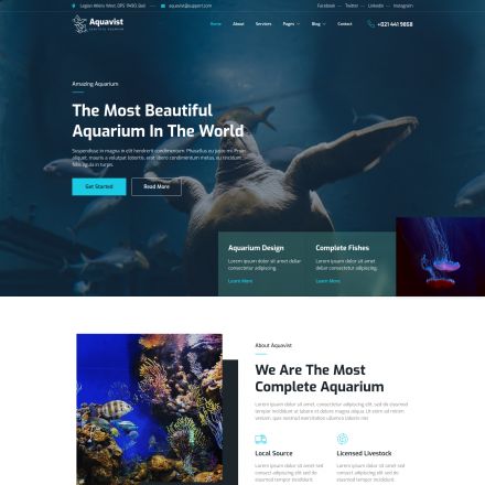 ThemeForest Aquavist