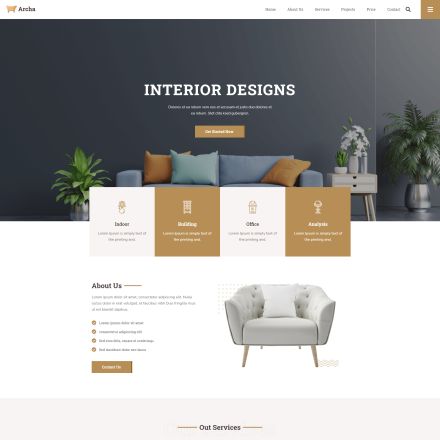 ThemeForest Archa