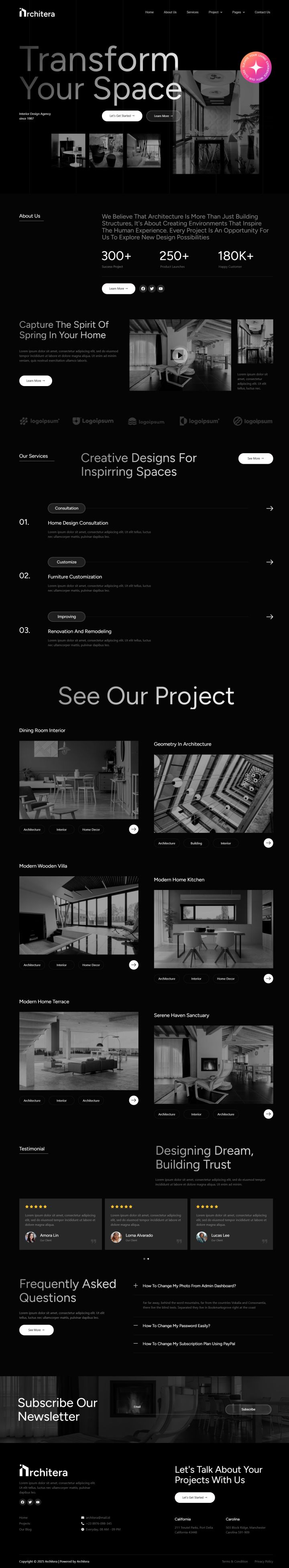 WordPress шаблон ThemeForest Architera