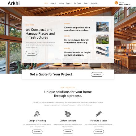 ThemeForest Arkhi