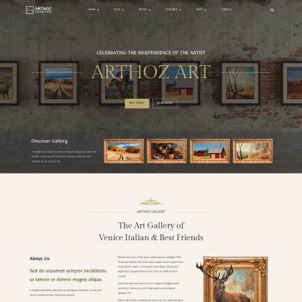 ThemeForest Arthoz