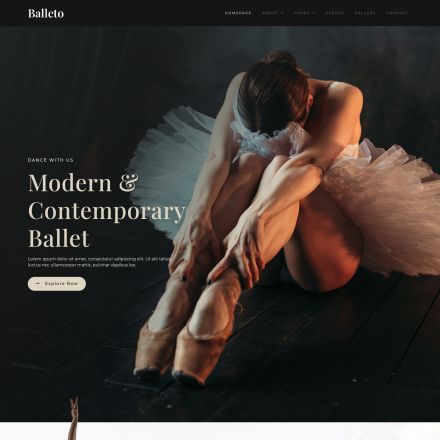 ThemeForest Balleto