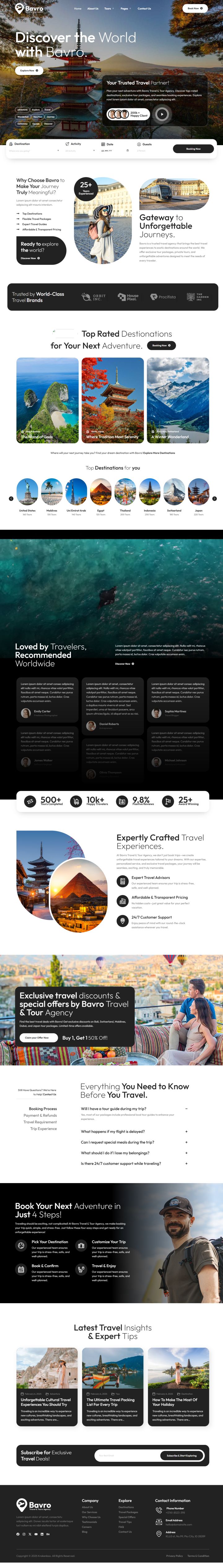 WordPress шаблон ThemeForest Bavro