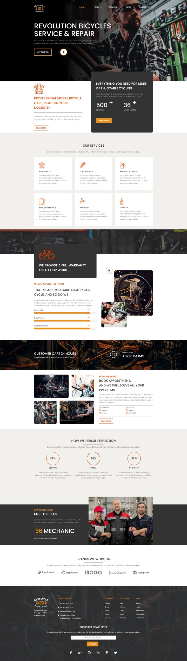 WordPress шаблон ThemeForest Bestcycle