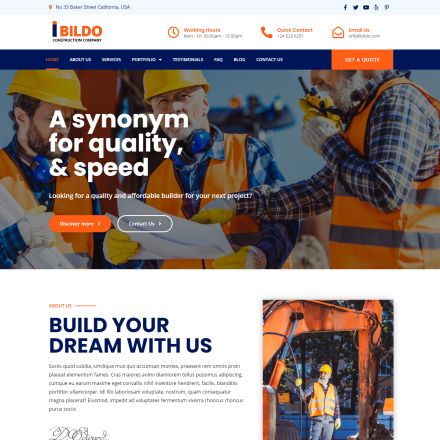 ThemeForest Bildo