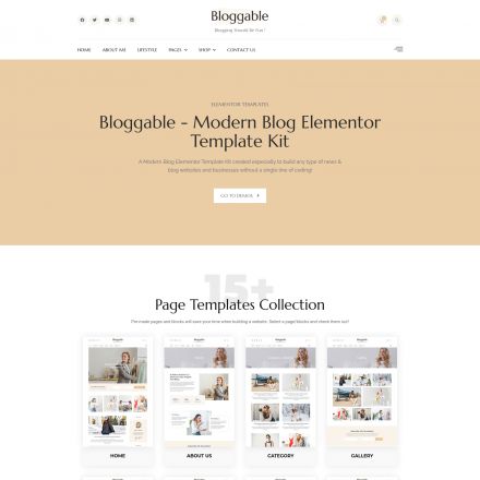ThemeForest Bloggable