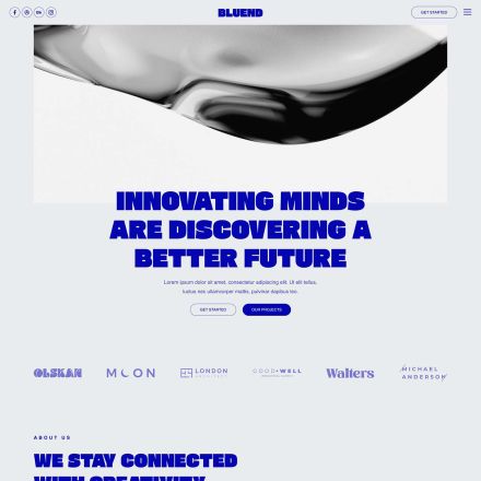 ThemeForest Bluend