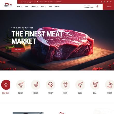 ThemeForest Boskery