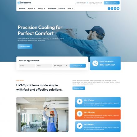 ThemeForest Breezerve