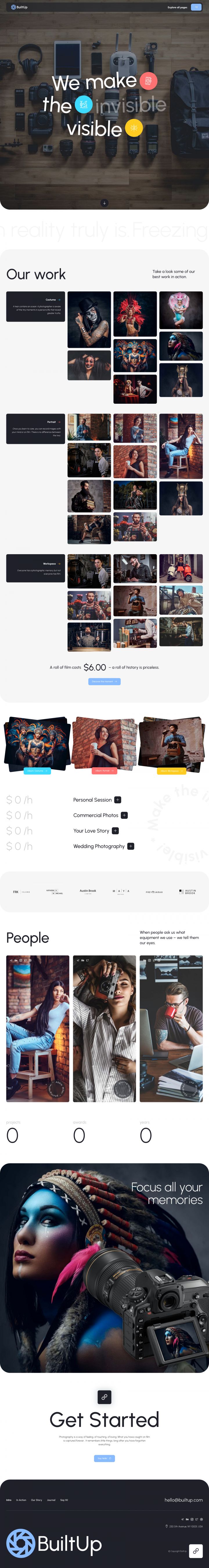 WordPress шаблон ThemeForest BuiltUp