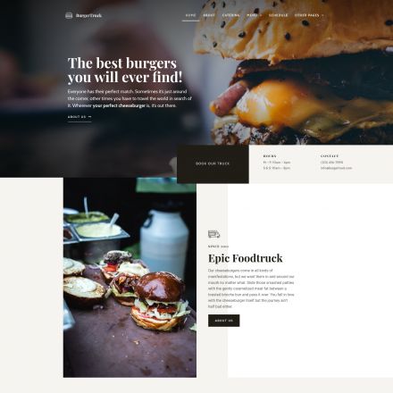 ThemeForest Burger Food Truck