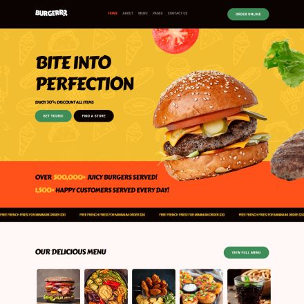 ThemeForest Burgerr