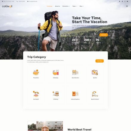 ThemeForest Caldwell