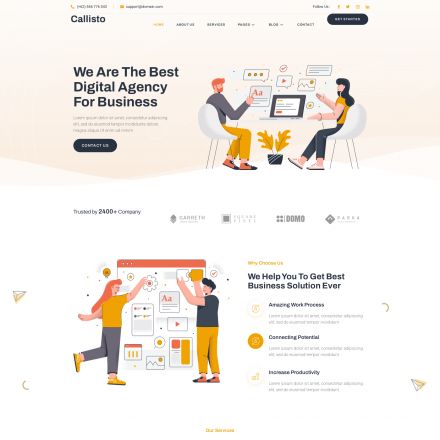 ThemeForest Callisto