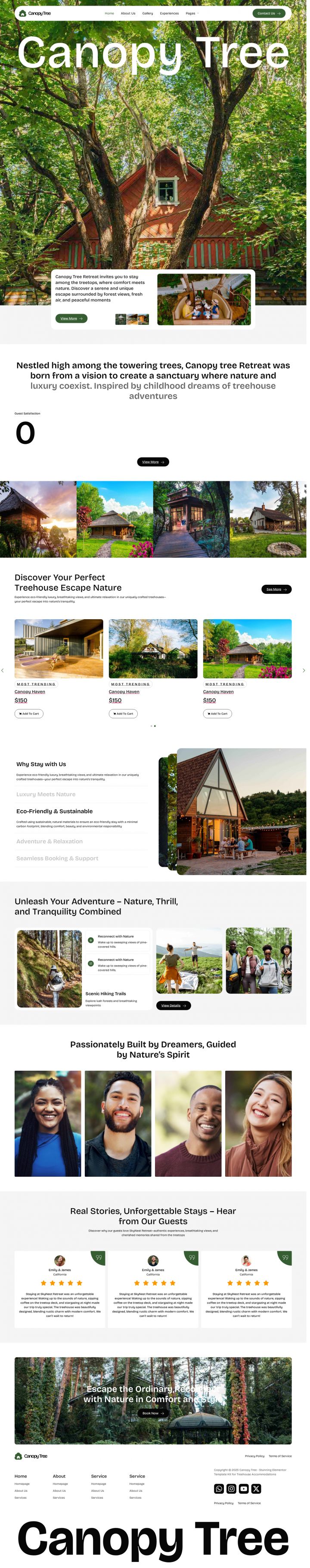 WordPress шаблон ThemeForest CanopyTree