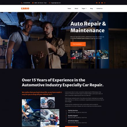 ThemeForest Carjo