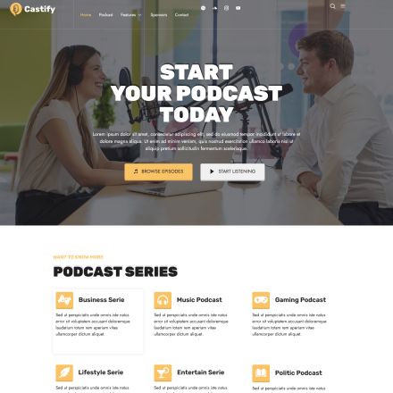 ThemeForest Castify