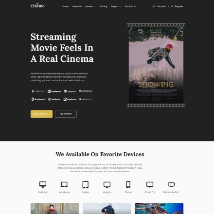 ThemeForest Cinemo