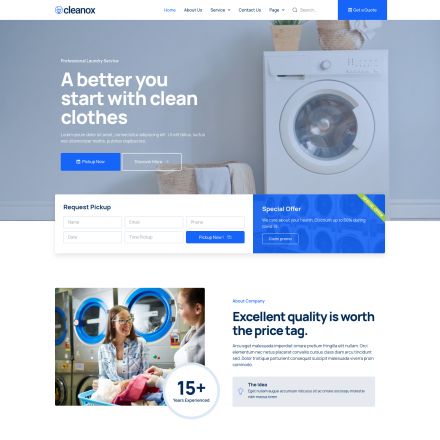 ThemeForest Cleanox