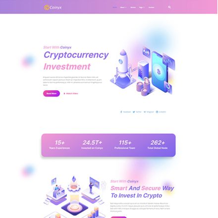 ThemeForest Coinyx