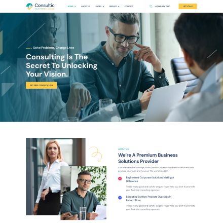 ThemeForest Consultic