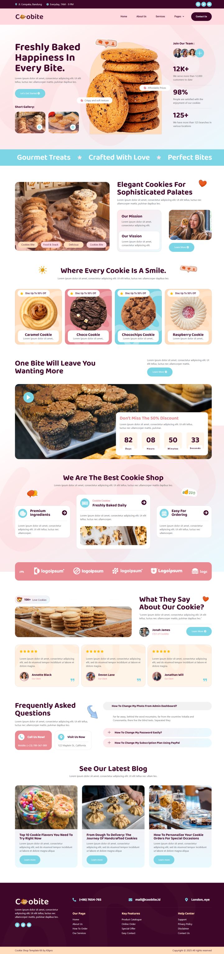 WordPress шаблон ThemeForest Coobite