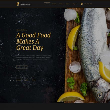 ThemeForest Crestaurant